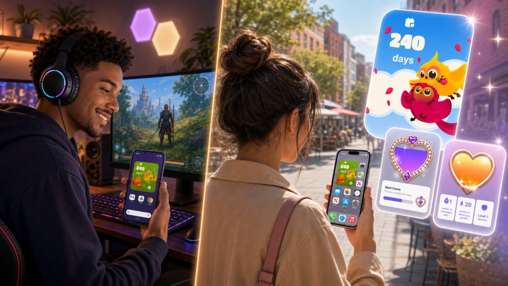 Paar-widget-apps LovBirdz en Love Widget - beste startscherm-widgets voor koppels